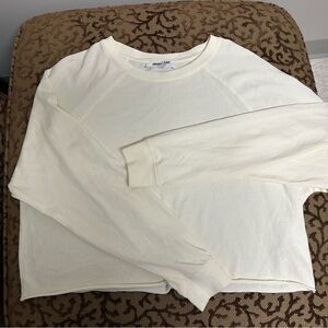 Double Zero Cream Long Sleeve Top